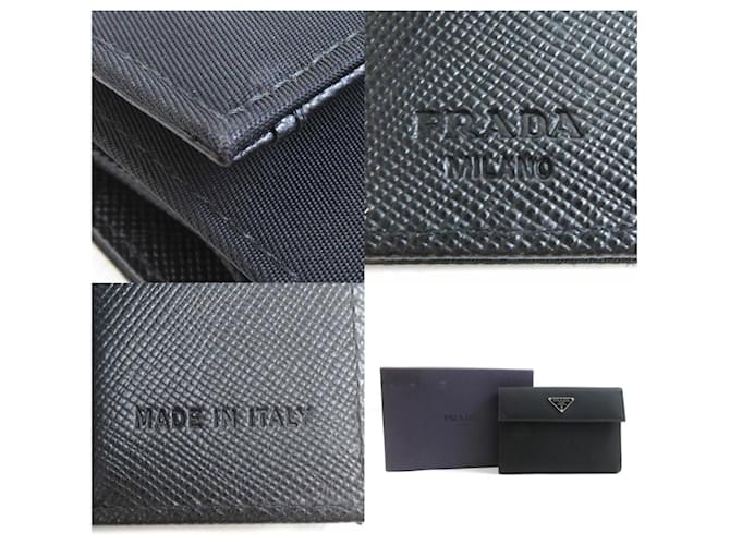 Billetera plegable Prada Negro - vista 5