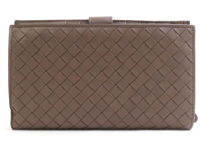 Billetera bi-fold marrón claro Bottega Veneta - vista 2