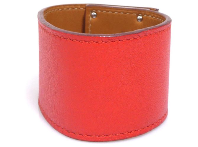 Pulseira Charm de Cão Kelly Hermès Prata Vermelho - vista 3