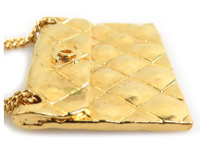 Spilla in metallo dorato Chanel D'oro - vista 4