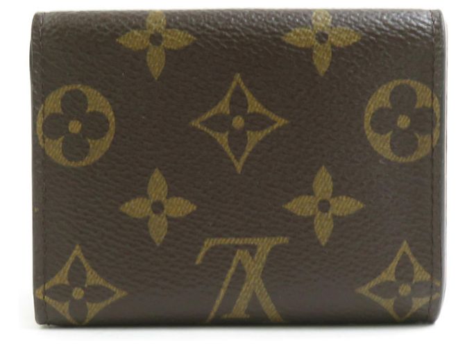 Billetera tri-fold Monogram Celeste de Louis Vuitton Castaño Rosa Monograma - vista 2
