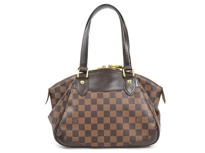 Borsa Louis Vuitton Damier Verona PM Marrone Damier ebene - vista 3