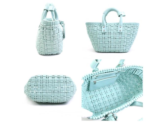 Everyday Borsa a Spalla Balenciaga Bistro XS Blu chiaro - vista 2