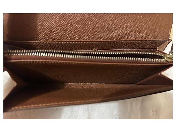 Louis Vuitton Sarah Cartera Monogram Marrón Castaña - vista 6
