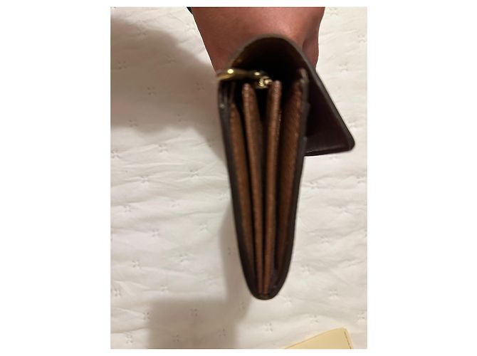 Louis Vuitton Sarah Cartera Monogram Marrón Castaña - vista 9