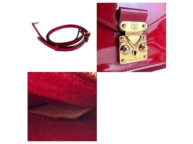 Borsa Monceau BB in Monogram Vernis di Louis Vuitton Rosa - vista 5
