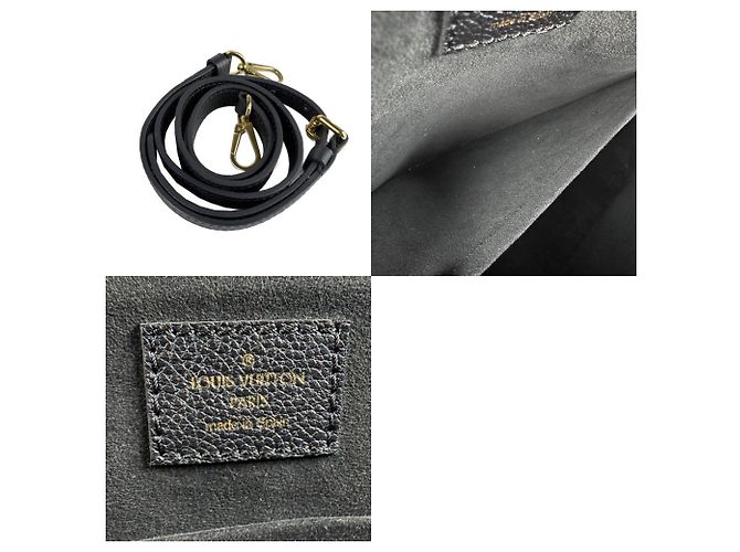 Borsa Petit Palais PM in Empreinte Louis Vuitton Nero Beige - vista 5