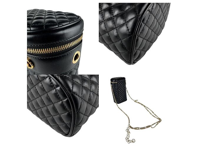 Borsa a Spalla Gucci Horsebit Zumi Nero D'oro - vista 4