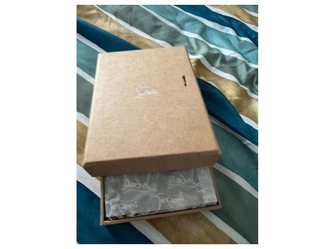 Carnet Christian Louboutin Marron - vue 5