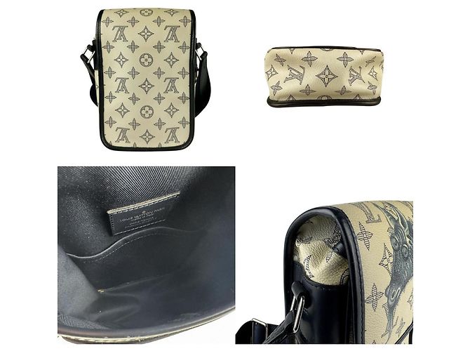 Borsa a Spalla Savannah BB Monogramma Louis Vuitton Crudo Blu navy - vista 3