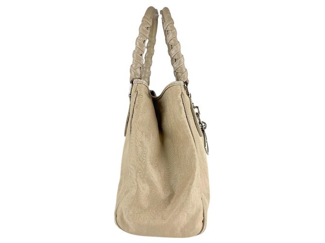 Borsa in nylon Christian Dior per donne Beige - vista 2