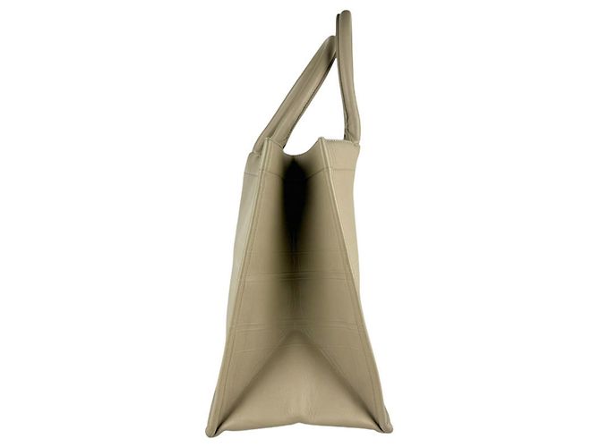 Borsa Tote Medium Christian Dior Beige - vista 2