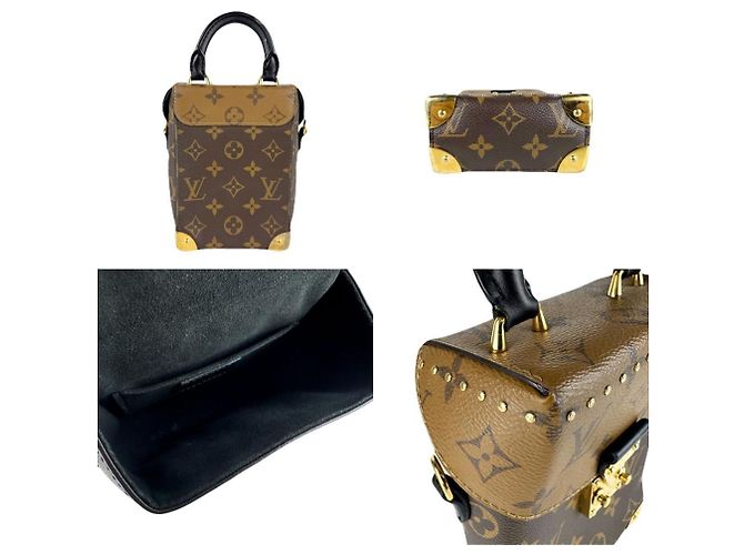 Monogram Reverse Schultertasche von Louis Vuitton Braun - Ansicht 3