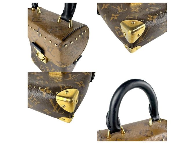 Monogram Reverse Schultertasche von Louis Vuitton Braun - Ansicht 4
