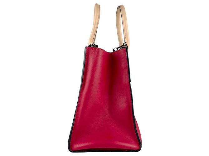 Borsa City Steamer MM Louis Vuitton Nero Rosso Beige - vista 2