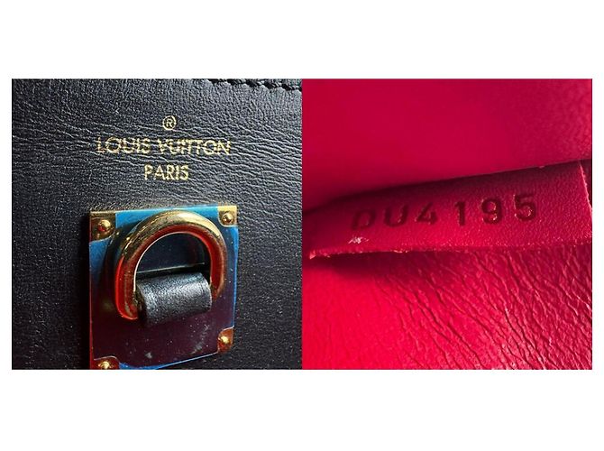 Borsa City Steamer MM Louis Vuitton Nero Rosso Beige - vista 5