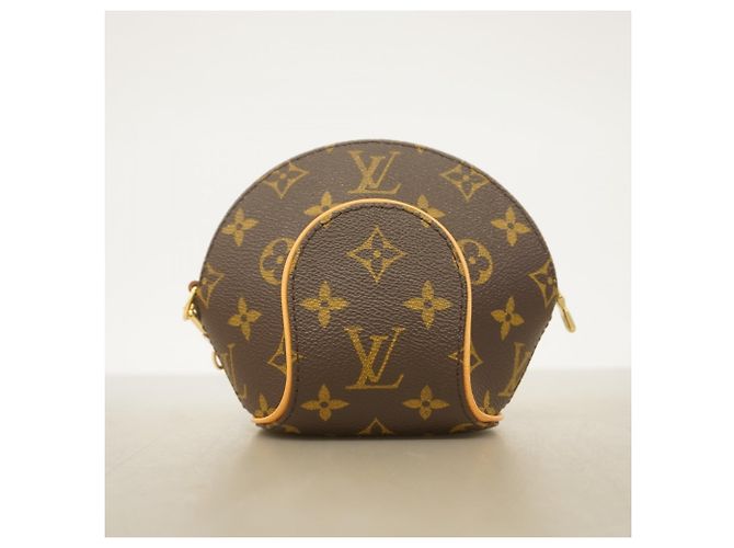 Pochette Mini Ellipse Monogramma Louis Vuitton Marrone - vista 8