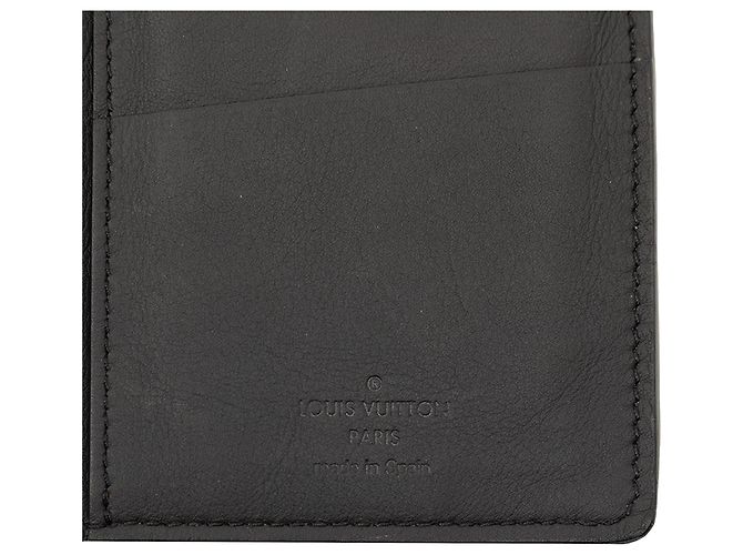 Cartera Brazza Monogram Shadow Negra Louis Vuitton Negro - vista 6