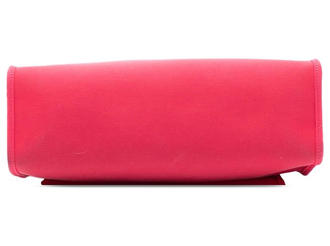 Hermès Borsa Herbag Zip 31 in Tela Rosa - vista 3