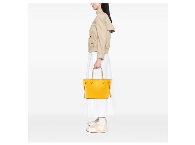 Louis Vuitton Neverfull MM Epi Giallo - vista 6