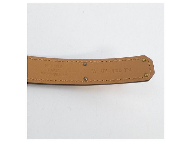Hermès Kelly 18mm Brauner Gürtel - Ansicht 3