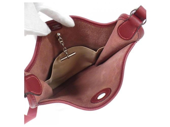 Borsa a Spalla Vespa PM Hermès Rosso - view 7