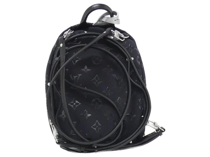Zaino Mini Palm Springs Snow di Louis Vuitton Nero - vista 2