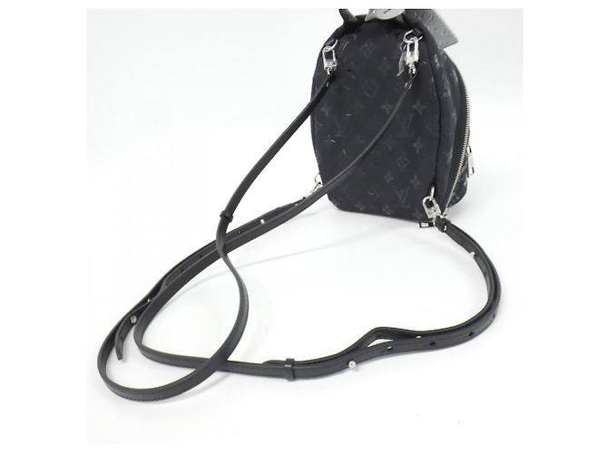Zaino Mini Palm Springs Snow di Louis Vuitton Nero - vista 6