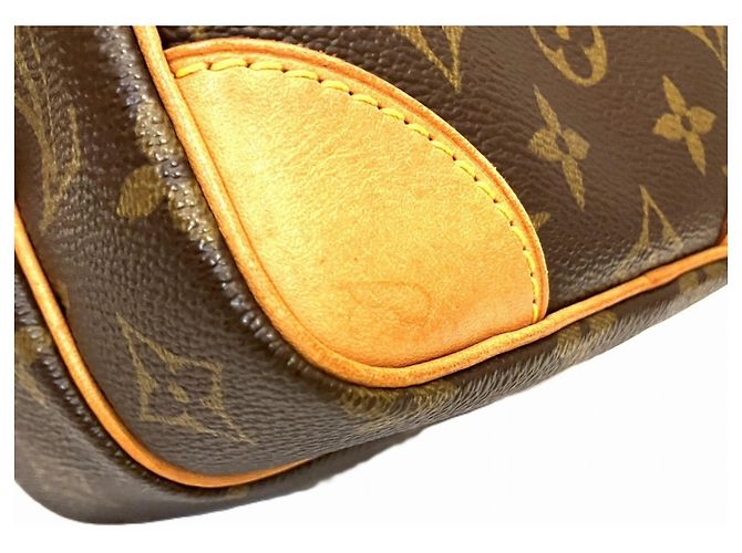 Monogram Schultertasche von Louis Vuitton Braun - Ansicht 7