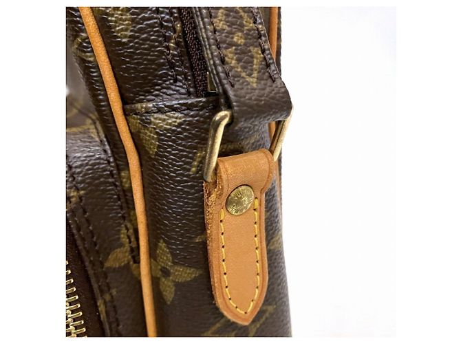 Monogram Schultertasche von Louis Vuitton Braun - Ansicht 8