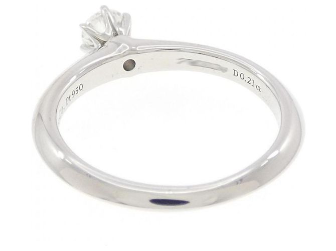 Tiffany & Co Anello Solitario Classico Tiffany - vista 3