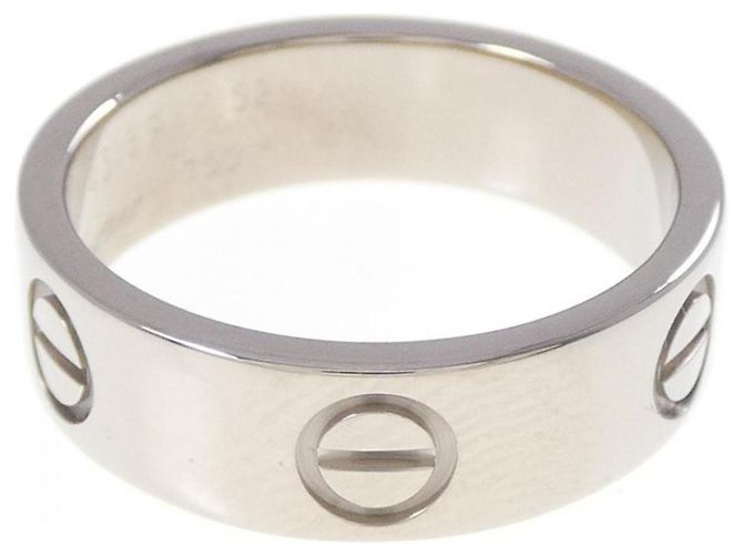 Anello Love Cartier in oro bianco 18K - vista 2