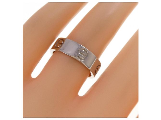 Anello Love Cartier in oro bianco 18K - vista 4