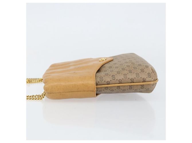 Borsa a spalla Micro GG supreme in tela GG di Gucci Beige - vista 4