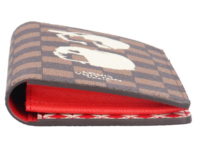 Cartera larga Louis Vuitton Pharrell Williams & NIGO Collaboration Castaño - vista 5