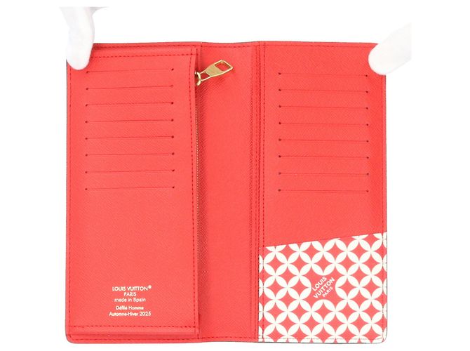 Cartera larga Louis Vuitton Pharrell Williams & NIGO Collaboration Castaño - vista 7