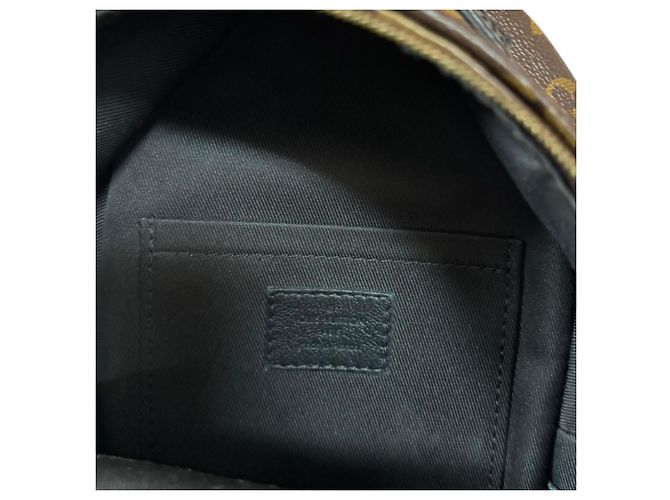Louis Vuitton Palm Springs MINI Monogram Canvas Backpack Brown - view 10