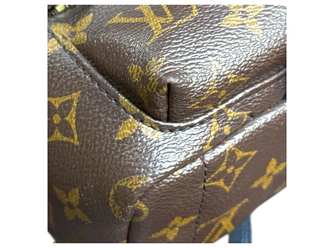 Louis Vuitton Palm Springs MINI Monogram Canvas Backpack Brown - view 14
