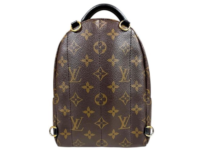 Louis Vuitton Palm Springs MINI Monogram Canvas Backpack Brown - view 3