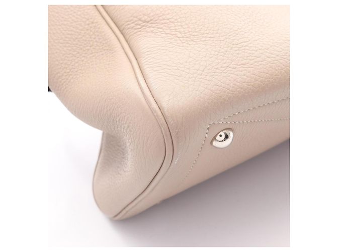 Borsa Hermès Victoria 35 Beige - vista 11