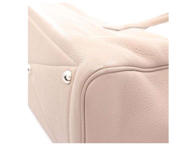 Borsa Hermès Victoria 35 Beige - vista 7