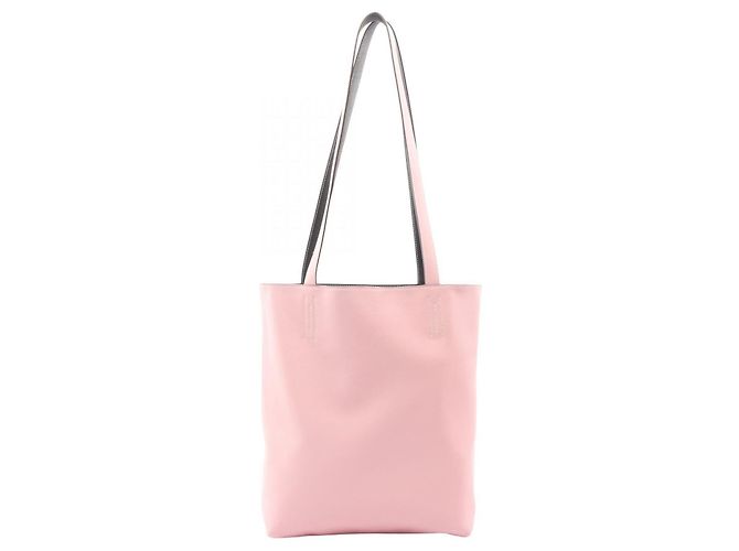 Borsa tote Hermès Neo Double Sens 35 Nero Rosa Damier ebene - vista 6