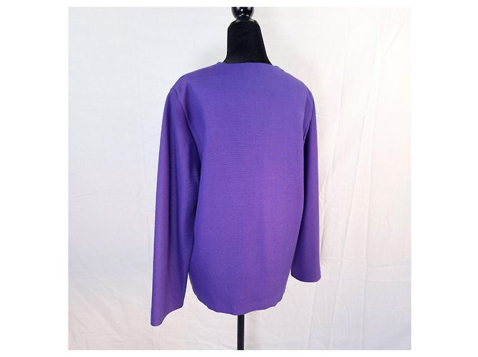 Chaqueta morada estilo Space Age de Pierre Cardin Morado oscuro - vista 2