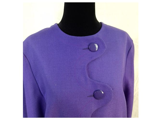 Chaqueta morada estilo Space Age de Pierre Cardin Morado oscuro - vista 4