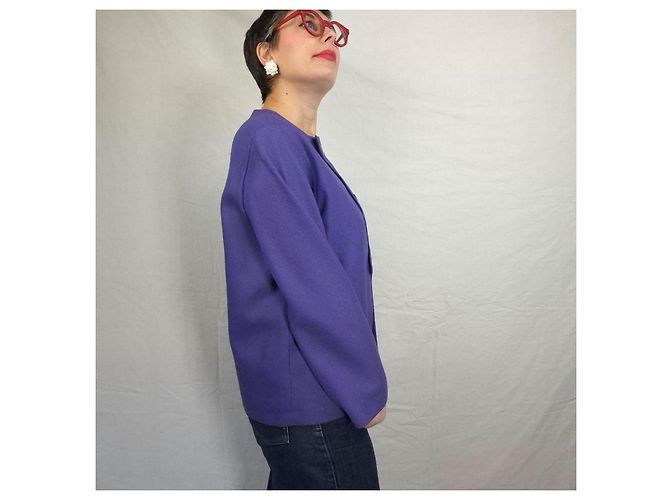 Chaqueta morada estilo Space Age de Pierre Cardin Morado oscuro - vista 7