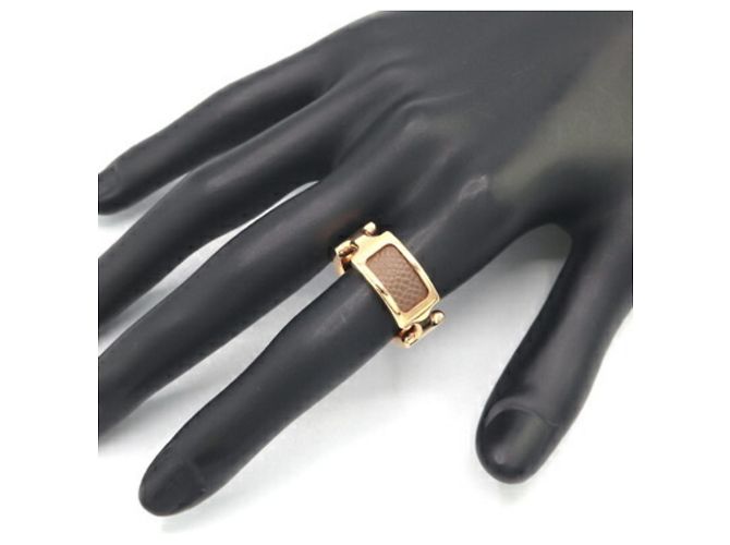 Hermès Olympe PM Metallring Taupe - Ansicht 8