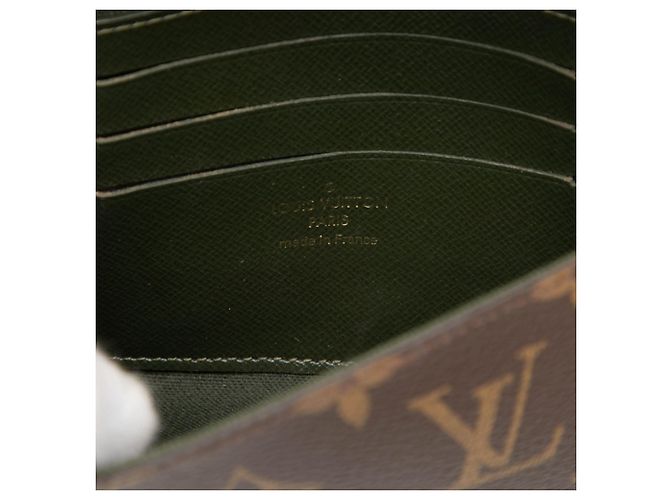 Borsa a Spalla Monogram Multi Pochette Felicie di Louis Vuitton Marrone Verde Cachi - vista 5