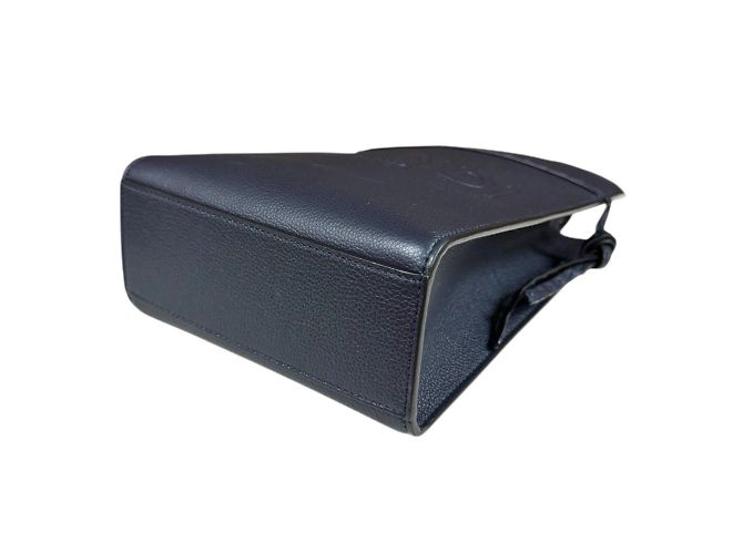 Borsa a Spalla Piccola Fendi Go-To Shopper Blu navy - vista 6