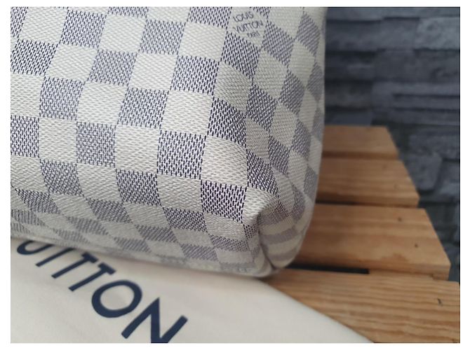 Louis Vuitton Graceful MM Azur Rosa FullSet Aus weiß - Ansicht 7