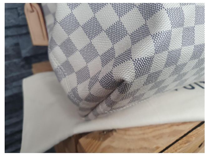 Louis Vuitton Graceful MM Azur Rosa FullSet Aus weiß - Ansicht 8